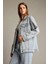 Düğmeli Cepli Denim Ceket 3