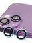 iPhone 13 Mini Raze Metal Kamera Lens - Mavi 1