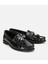 01AYH314690A100 KADIN Rugan Siyah Püsküllü Klasik Loafer 2