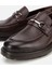 02AYH314000A480 ERKEK Deri Kahverengi Tokalı Günlük Loafer 3