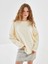 Yeni Sezon Bisiklet Yaka Oversize Kadın Sweatshirt 1