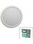 Moss Lıght 20W Yuvarlak Beyaz Metal Kasa Sıva Üstü LED Slim Panel 1350LM (5047) 1