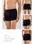 Erkek Compact Düz Boxer 3'lü Set 1110 Siyah 1