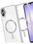 Samsung Galaxy A07 Kross Magneticsafe Kapak - Gümüş 3