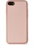 iPhone 7 Kılıf Coco Deri Silikon Kapak - Pembe 1