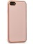 iPhone 7 Kılıf Coco Deri Silikon Kapak - Pembe 2
