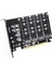 M.2 Nvme - Pcıe X16 Adaptör Dönüştürücü Kartı 4 Portlu Nvme Genişletme Kartı 2230 2242 2260 2280 SSD Için (Yurt Dışından) 1