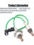 2pcs Up+Honda Accord Için 2 Oksijen Sensörü 2.4l Acura Tsx 2.4l Egzoz Gaz Oksijen Sensörü 36531-R40-A01 (Yurt Dışından) 3