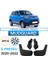 2020-2022 Suzuki S-Presso Spresso Çamurluk Çamurluk Çamur Flap Guard Sıçrama Mudguards Araç Aksesuarları (Yurt Dışından) 4