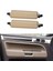 2pcs Araba Ön Kapı Kolu Çekme Trim Pu Deri 7L6867161 Vw Touareg 2003-2010 Yan Kapı Kolu Iç Lhd Rhd Bej (Yurt Dışından) 4