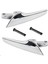 Abs Chrome Bir Çift Araba Iç Kapı Kolu Vauxhall Opel Insignia 2009-2015 Aksesuarları Için Çerçeve Kapağı (Yurt Dışından) 1
