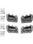1set 4pcs Jeep Grand Cherokee 2005-2011 Için Araba Iç Kapı Kolu (Yurt Dışından) 4