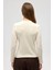 Serina Balıkçı Yaka Bej Ince Triko 5