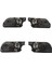 4 Pcs Sol ve Sağ Yan Krom Iç Kapı Kulpları HO1353132 79542 72160SDAA02ZC Honda Accord Sedan 2003-2007 (Yurt Dışından) 4
