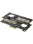 Pcıe 5.0 X4 - Nvme Adaptör Kartı Pcıe 5.0 4x SSD Dönüştürücü M.2 Nvme SSD Adaptörü Alüminyum Soğutucu ile Pc Bilgisayar Için (Yurt Dışından) 2