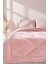 Pudra Geometrik Loura Çift Kişilik Çift Taraflı Lüx Wellsoft Yorgan Seti 195x215 cm 6