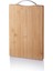 Metal Tutacaklı Lüx Bambu Kesme Tahtası 30CM X20CMX1.8CM 1