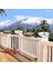 Kuş Besleyici-Açık Bahçe, Çim, Balkon ve Veranda Için Balkon Braketi ile 2&#39;si 1 Arada Kuş Banyosu ve Besleyici (Yurt Dışından) 3