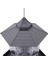 Panorama Kuş Besleyici, Bahçe Bahçesi Dekorasyonu Için Çatı Asılı Kuş Besleyici ile Hexagon Hexagon (Gri) (Yurt Dışından) 4