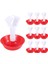 10PCS Kümes Hayvanları Tavuk Içen Asılı Bardaklar Civciv Otomatik Sucular Çiftlik Aksesuarları Için Çeşme Içiyor (Yurt Dışından) 1