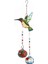 Vitray Besleyici Rüzgar Zil Kuş Su Besleyici Kuşları Beslemek Için (Yurt Dışından) 2