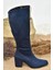 Lacivert Kadın Çizme A654252702 5