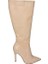 N372530109 Ten İnce Topuklu Sivri Burun Kadın Çizme 11 cm Topuk 6