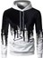 Uzun Kollu Erkek Için Mürekkep Püskürtmeli Kapüşonlu Sweatshirt (Yurt Dışından) 5