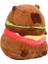 Yeni Hamburg Capibala Doll Tombul Su Gine Domuzu Peluş Oyuncak Uyku Yastığı (Yurt Dışından) 1