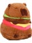Yeni Hamburg Capibala Doll Tombul Su Gine Domuzu Peluş Oyuncak Uyku Yastığı (Yurt Dışından) 2