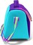 Kids Mor Rainbow Fermuarlı Thermo Beslenme Çantası 5 Litre Kapasiteli Polyester 6