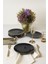 Siyah Gold Ege Pasta Tabağı 20 cm 6 Adet 2