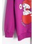 Fuşya Kız Çocuk Kiraz Karakter Baskılı Bisiklet Yaka Eşofman Takımı 23273 3