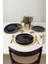 Siyah Gold Ege Servis Tabağı 26 cm 6 Adet 3