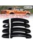 8 Adet/takım Araba Abs Parlak Siyah 4 Kapı Kolu Kılıfları Ford Focus Escape Kuga Ranger 2013 2014 2015 2016 2017 2018 (Yurt Dışından) 2