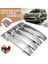 Land Rover Range Rover Vogue L322 2002-2012 Için Gümüş Kapı Kolu Kapakları Döşemesi (Yurt Dışından) 2