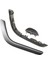 3 Adet Sağ Ön Kapı Kolu Kapağı Plaka Trim Şerit Braketleri + Peugeot 408 1.6i 2.0i 9345AA 9345AG Için Iç Kapı Kasesi (Yurt Dışından) 1