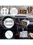 Araba Radyo Montaj Çerçevesi Evrensel 2dın Çift Dın Metal Çerçeve Montaj Yuvası Araba DVD Oynatıcısı, Gps Navigasyon (Yurt Dışından) 3