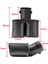 Giriş 63MM Çift Çıkışlı Araba Egzoz Ucu Paslanmaz Çelik Siyah Egzoz Uçları Susturucu Kuyruk Çift Boru Boru Uçları (Yurt Dışından) 4