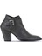 Gri Deri Kadın Topuklu Bot 01WR5005 01WR5005 2