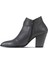 Gri Deri Kadın Topuklu Bot 01WR5005 01WR5005 4
