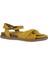 Sarı Süet Kadın Düz Sandalet 01WU4728 01WU4728 3