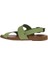 Yeşil Nubuk Kadın Düz Sandalet 01WU4244 01WU4244 5