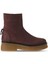 Bordo Koyu Nubuk Kadın Düz Bot 01WV0202 01WV0202 2