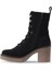 Siyah Süet Kadın Topuklu Bot 01WT2905 01WT2905 3