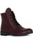 Bordo Deri Kadın Düz Bot 01WR4600 01WR4600 2