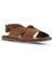 Taba Alf Süet Kadın Düz Sandalet 01WA5708 01WA5708 2