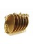 Gold Metal Pasta Sunum Tabağı Set 6 Lı Tabaklık Stand Lı Lüx 2