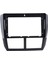 Subaru Forester Impreza Stereo Panel Montaj Çerçevesi Ön Panel Orta Konsol Fasya Için 9 Inç Araba Radyo Çerçeve Takımı (Yurt Dışından) 4