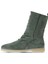 Haki Süet Kadın Düz Bot 01WT3305 01WT3305 3